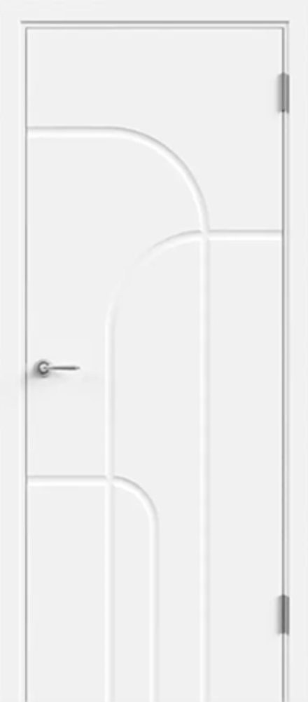Межкомнатная дверь Velldoris Metro 2 PG Эмаль белая