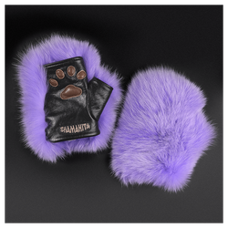 Митенки из меха «Полярная лисичка»