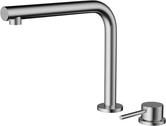 Смеситель Omoikiri Nara-BN латунь/нержавеющая сталь