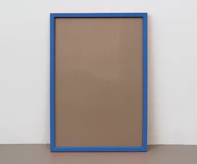 Рамка для постера голубая