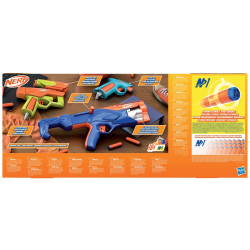 Hasbro Nerf N Series - Три бластера Gear Up Pack + стрелы 3-PAK F8633 / артикул   F8633  / GTIN 5010996209429