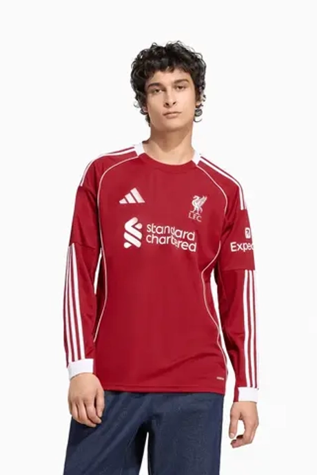 Футболка с длинными рукавами adidas Liverpool FC 25/26 Home - красный