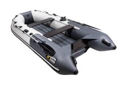 Лодка Ривьера 3200 НДНД компакт, 3200*1500*420 мм., цвет серый - графит
