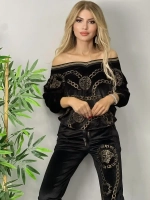 костюм велюровый