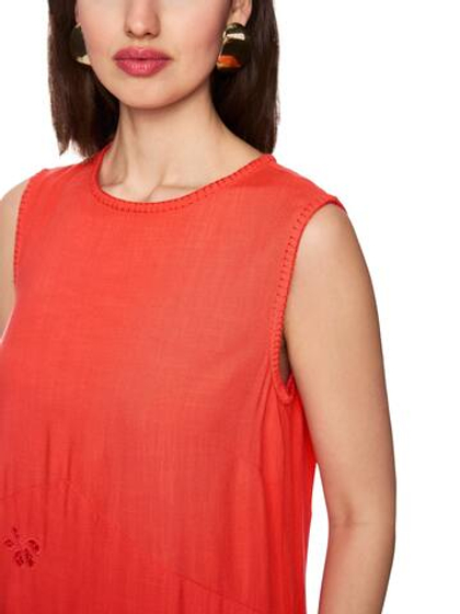 Marc Cain Сарафан с английской вышивкой