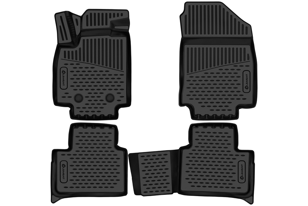 Коврики в салон для HAVAL H3 2024 - 4шт. (полиуретан) ELEMENT3DA71210210K