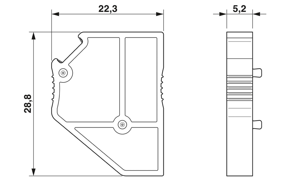 DP PS-5 - Разделительная пластина 3036725