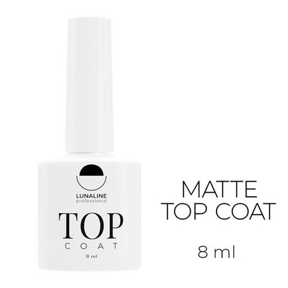 Закрепитель для гель-лака LunaLine Matte (10 ml)