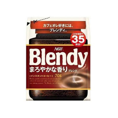 Кофе растворимый AGF Blendy ароматная смесь, в мягкой упаковке, 70 г
