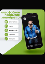 iPhone 12 Pro Max (A2466) - защитное стекло (олеофобное покрытие) ESD