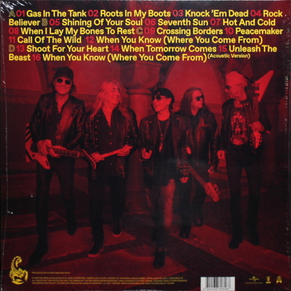 Scorpions / Rock Believer (Deluxe Edition)(2LP)