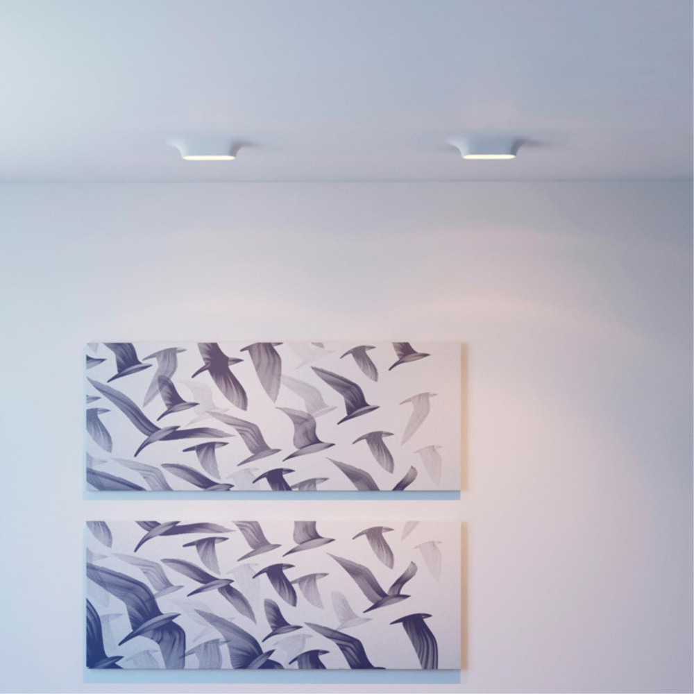 370496 SPOT NT19 554 белый Встраиваемый под покраску светильник IP20 GU10 2*50W 220V CAIL