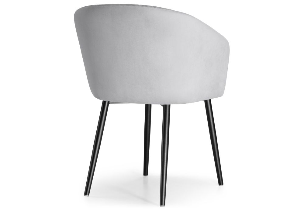 Стул на металлокаркасе Моншау velutto 52 / черный