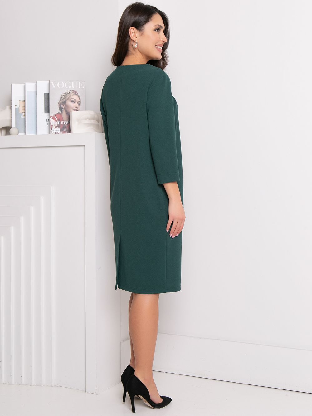 Платье Нежный образ (изумруд) Diolche (Акция)