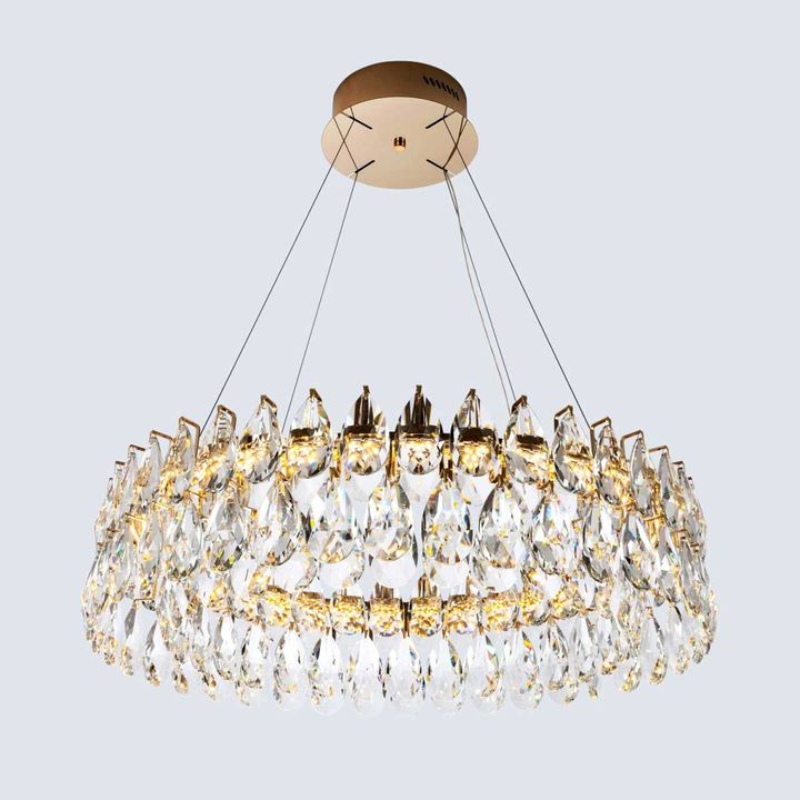 Подвесная светодиодная люстра Modelux Premium ML.6901.800P GD