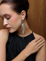 Моносерьга "Threads key"