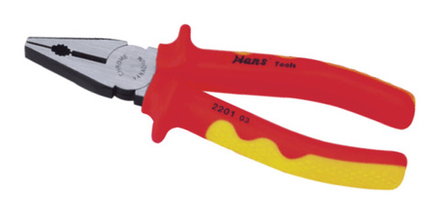 Пассатижи для электрика Hans, 1828-08