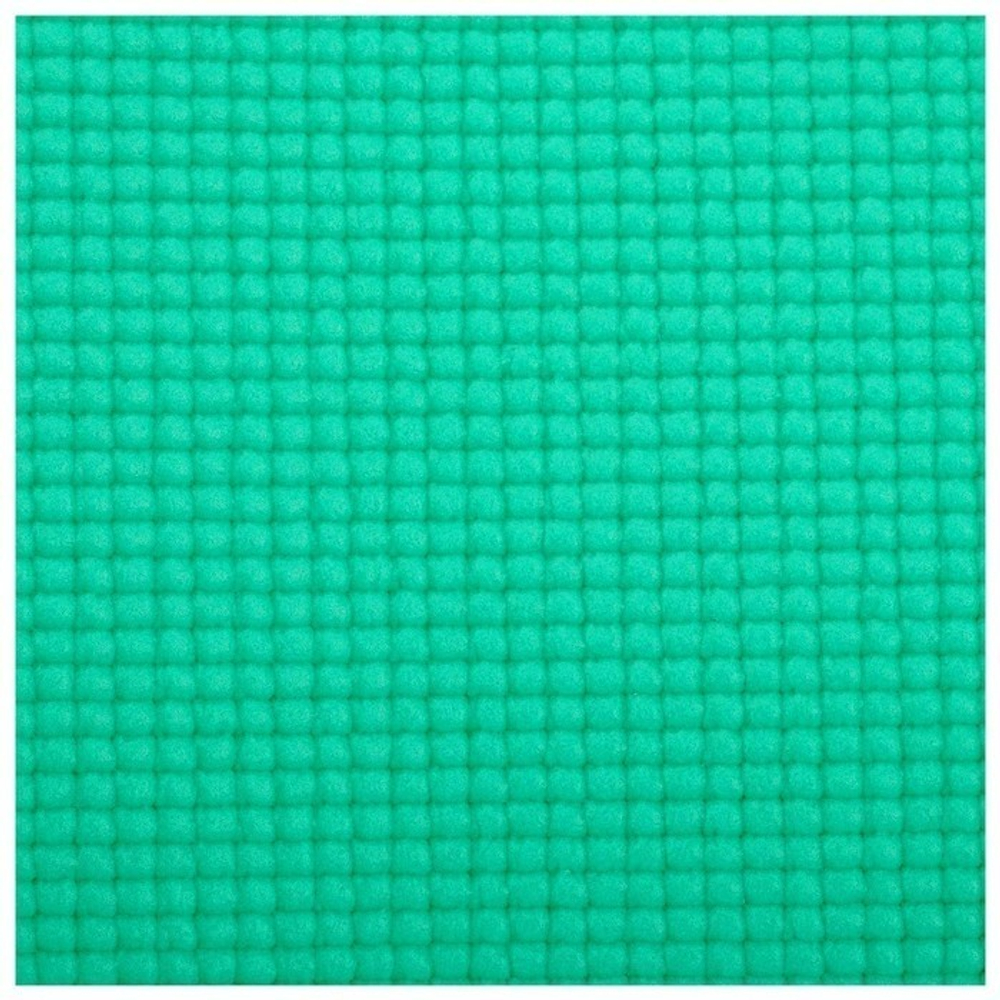 Коврик для йоги 173 х 61 х 0,6 см, двухцветный, цвета микс (черный)