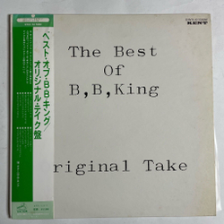 Винтажная виниловая пластинка LP B.B. King Best Of King B.B. Take (Japan 1975) (Obi)