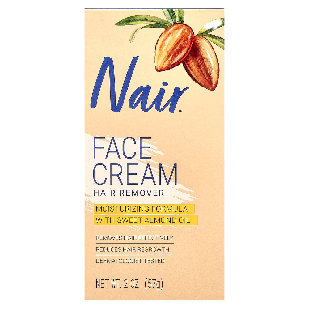 Nair, Крем для удаления волос для лица, 57 г (2 унции)