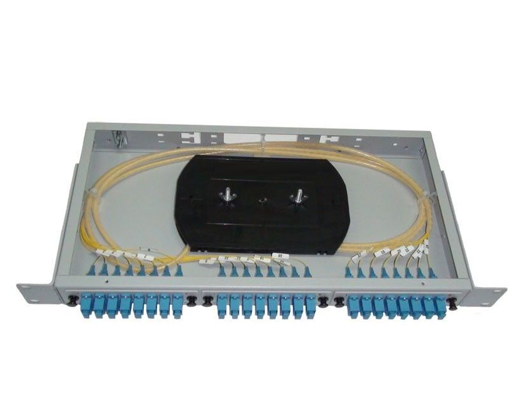 Кросс оптический стоечный  Vimcom СКРУ-1U19-A12/24-SC