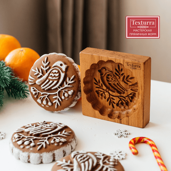 Пряничная форма Снегирь