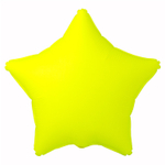 Шар фольгированный Звезда 46 см (Желтый)