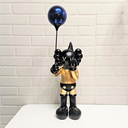 Фигурка Kaws Morty Smith with Balloon Golden
