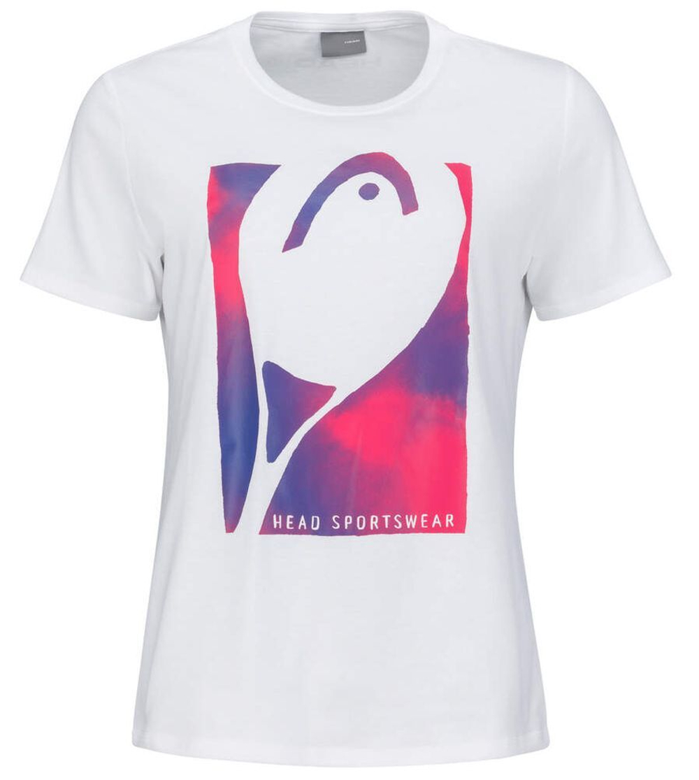 Женская теннисная футболка Head Vision T-Shirt - White