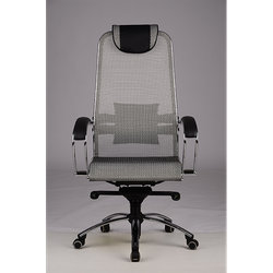 Эргономичное офисное кресло "SAMURAI S1" (серая сетка), Метта, г.Уфа
