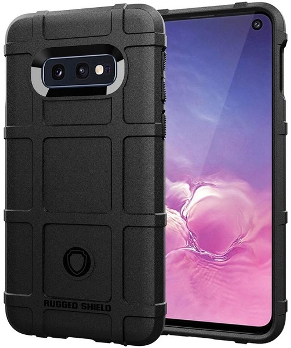 Чехол для Samsung Galaxy S10e цвет Black (черный), серия Armor от Caseport