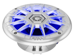 Динамики BossAudio морские 200W 6,5" с RGB подсветкой (2 шт.), серебристый,MRGB65S