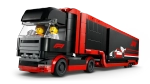 Конструктор LEGO City 60445 Грузовик с автомобилями RB20 и AMR 24 F1
