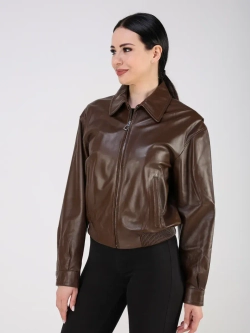 Кожаная куртка демисезонная