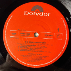 Винтажная виниловая пластинка LP The Moody Blues The Other Side Of Life (Japan 1986) (Obi)
