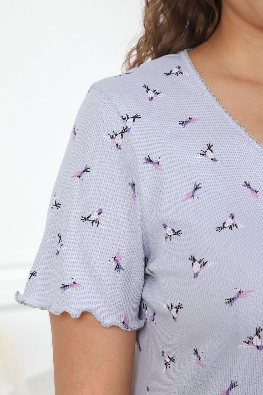 Пижама Амалия-5 Виотекс СЕРЫЙ