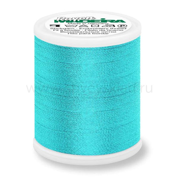 Нитки вышивальные вискоза Madeira Rayon №40, 200 м, цв. 1094, 9840, 5 катушек