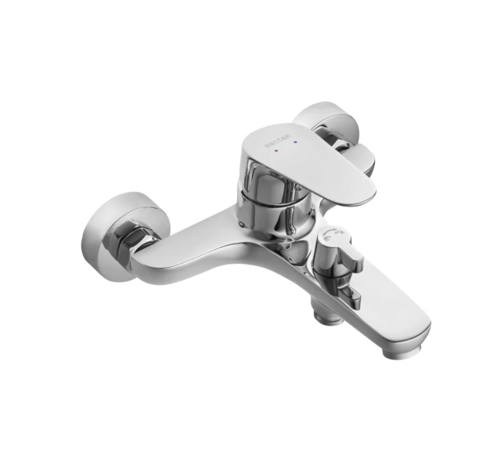 Смеситель для ванны с душем Santek Форт с аксессуарами, хром, WH5A10004C001