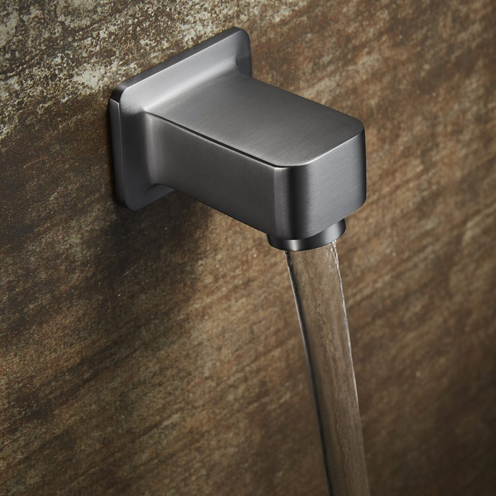 Комплект встраиваемой душевой системы Black&White Universe с термостатом Gun Metal (U7567GM)