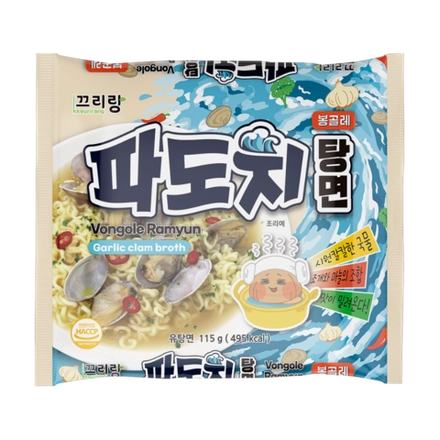 Лапша пшеничная быстрого приготовления «Дэбак!» острая со вкусом морских моллюсков (во́нголе), в пакете