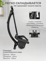 Тренажер для пресса живота с счетчиком складной