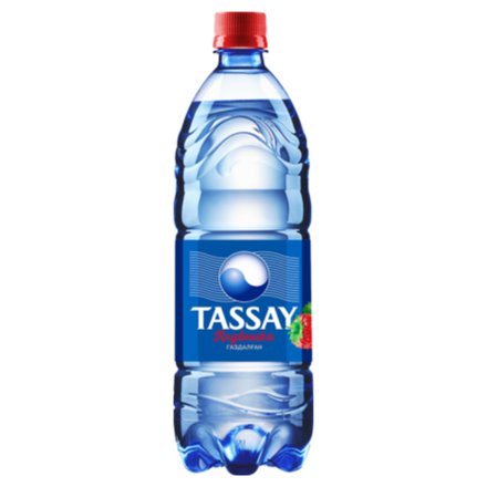 БОНУС Минеральная вода Tassay клубника газированная 1 л п\б