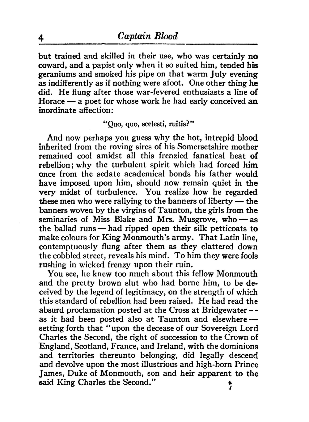 Captain Blood. His Odyssey | Rafael Sabatini