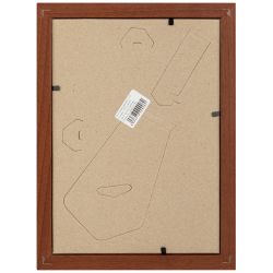 Фоторамка Image Art С22 МДФ универсальная 15х21 цвет красное дерево вставка прозрачный пластик | Image Art