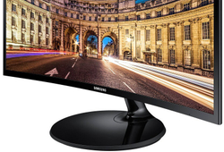 Монитор Samsung 24" C24F390FHI 1920x1080 VA WLED 72Гц 4ms FreeSync VGA HDMI
