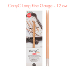 Спицы съемные CarryC Long Fine Gauge 12 см, бамбук, Tulip