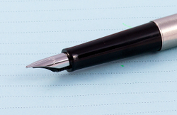 Перьевая ручка Parker Jotter Steel F61