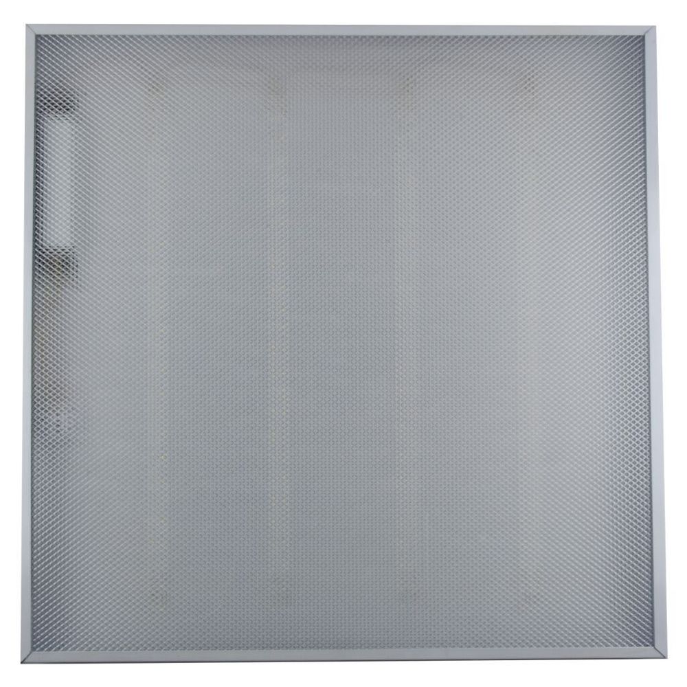 ULP-6060 40W/4000К IP40 GRILYATO OPAL WHITE Светильник светодиодный потолочный встраиваемый. Белый свет (4000K). 4600Лм. 588X588x40мм. Корпус белый. В