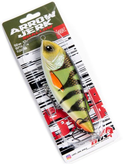 Воблер плавающий LJ BBS Original ARROW JERK F 015.00/030