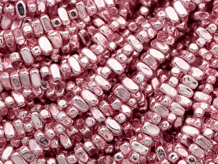 Нить гематитовых бусин, галтовка 4мм